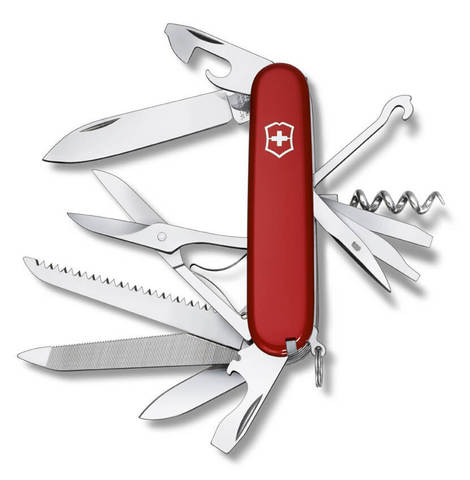 Нож Victorinox Ranger, 91 мм, 21 функция, красный 1.3763 от прозводителя Victorinox