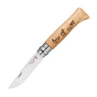 Нож Opinel №8 Animalia, нержавеющая сталь, рукоять дуб, гравировка форель, 001625 001625 от прозводителя Opinel