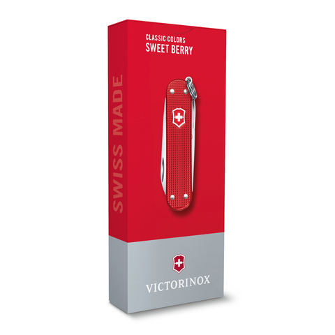 Нож-брелок Victorinox Classic SD Alox Colors, 58 мм, 5 функций, "Sweet Berry" 0.6221.201G от прозводителя Victorinox