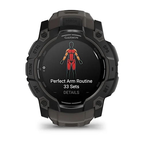 GARMIN  Instinct 3 – 50 mm, AMOLED, Tactical Black with Black Band 010-03020-90 010-03020-90 от прозводителя Garmin