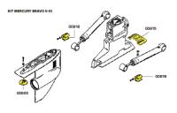 Комплект алюминиевых анодов BRAVO TWO KITBRAVOII-IIIAL от прозводителя Tecnoseal