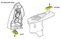 Комплект магниевых анодов для Volvo Penta SX-A и DPS-A KITVOLVOSXA/DPSA/MG от прозводителя Tecnoseal