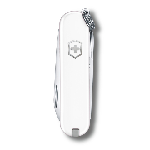 Нож-брелок Victorinox Classic SD Colors, 58 мм, 7 функций, "Falling Snow" 0.6223.7G от прозводителя Victorinox