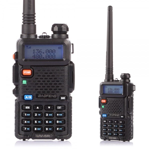 Baofeng UV-5R (Black) 8 Вт Портативная радиостанция VHF/UHF (136-174 МГц; 400-520 МГц) MT260 от прозводителя Baofeng
