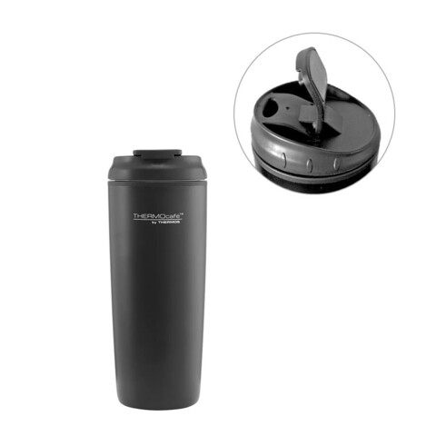 Термокружка Thermocafe City MUG-435 (0,435 литра), черная 561664 от прозводителя Thermos