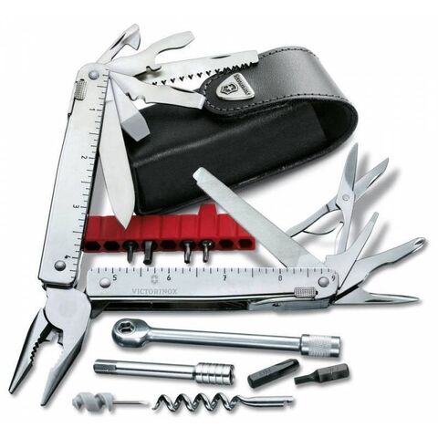 Мультитул Victorinox SwissTool X Plus Ratchet, 115 мм, 40 функций, нейлоновый чехол 3.0339.N от прозводителя Victorinox