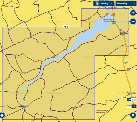 Карты Navionics Small 5G763S Новосибирское водохранилище 5G763S от прозводителя Navionics