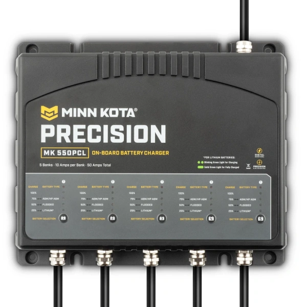 Precision Charger MK 550 PCL - 5 bank x 10 amps 1835500 от прозводителя Minn Kota