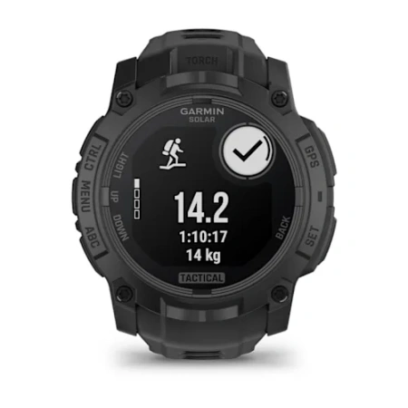 Garmin Instinct 3 - 50 мм SOLAR | Tactical | Black with Black Band