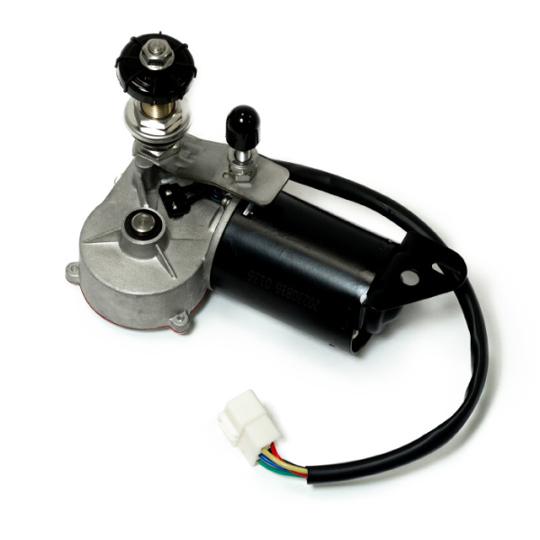 Электропривод стеклоочистителя W.E с адаптером, длина резьбы 50мм, посадка М8-10, 45-50-85-105°, 24В WEM2333B 50 от прозводителя W.E