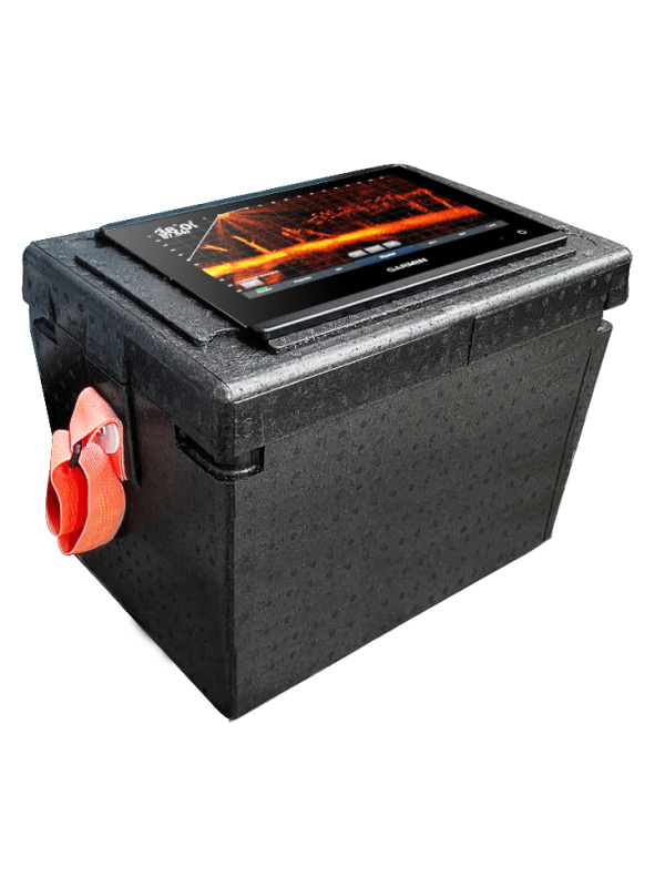 Garmin GPSMAP 1223xsv/1243xsv с Panoptix LVS34-IF + GLS10 — Ice Fishing Box