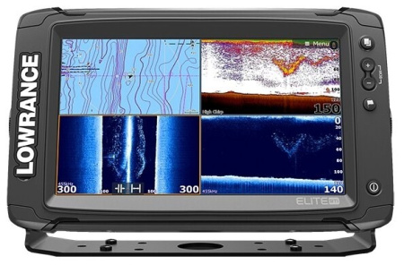 Lowrance Elite-9Ti Mid/High/TotalScan