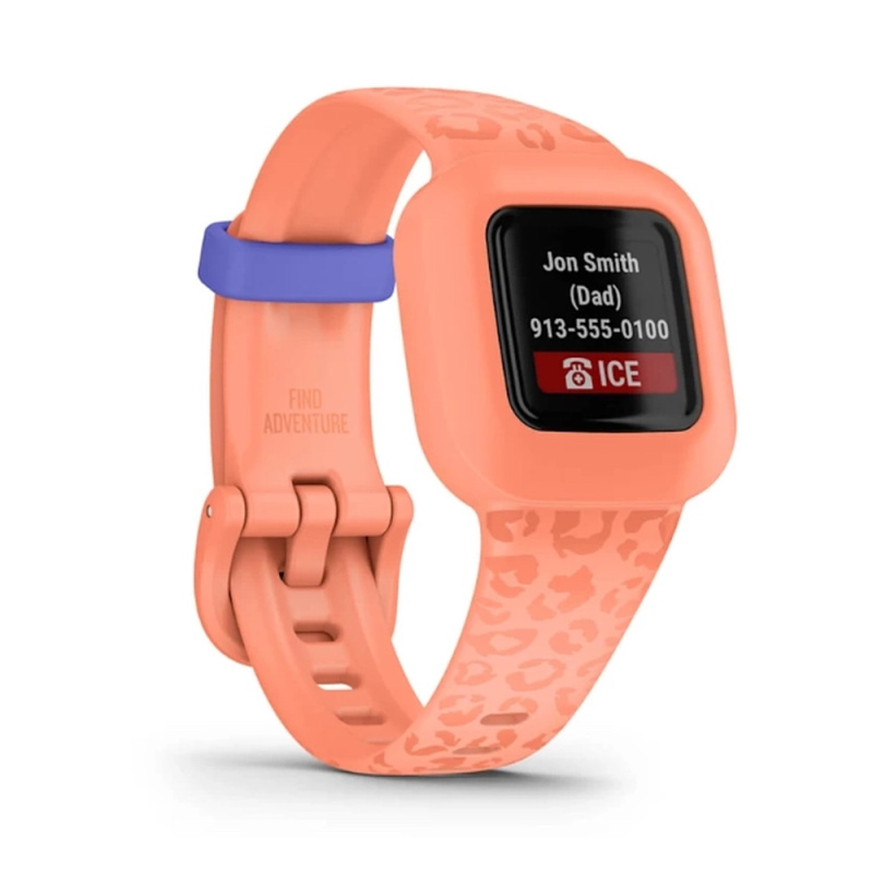 Garmin Vivofit jr. 3 - | Peach Leopard