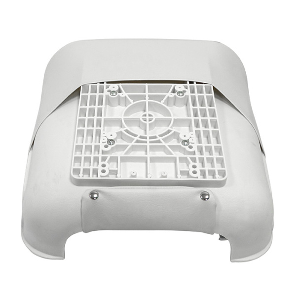 Сиденье пластмассовое складное с подложкой Deluxe All Weather Seat, бело-синее 75113WB от прозводителя Newstarmarine