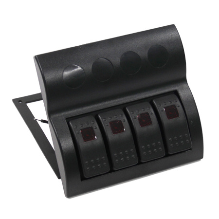 Панель переключателей 4 клавиши с предохранителями NEKEKE BF04 от прозводителя NEKEKE Панель переключателей 4 клавиши с предохранителями NEKEKE BF04 от прозводителя NEKEKE